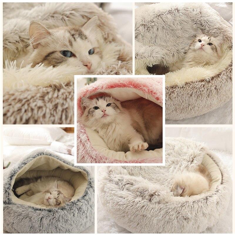 Cozy katten & honden mand Warm, Zacht & Veilig