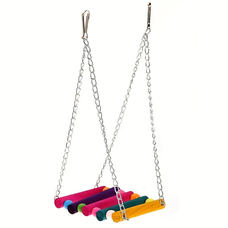 BirdToys - Houten Vogelschommel