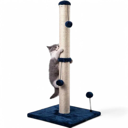 Kattenkrabpaal met Hangende Ballen - Spelen, Krabben en Ontspannen